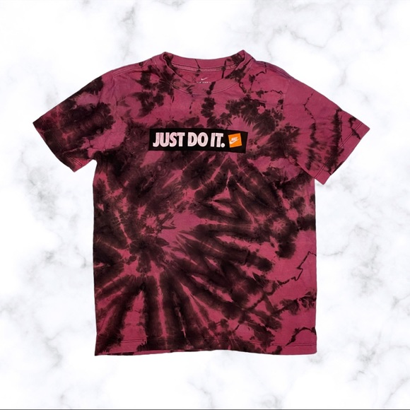 Nike Tops - Nike Just Do It Tie Dye Tee